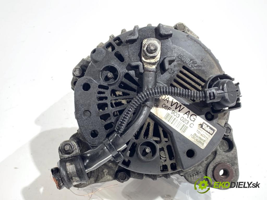 VW GOLF V liftback 2006 103 kW 2.0 TDI 1968 Alternátor 06F903023C (Alternátor)