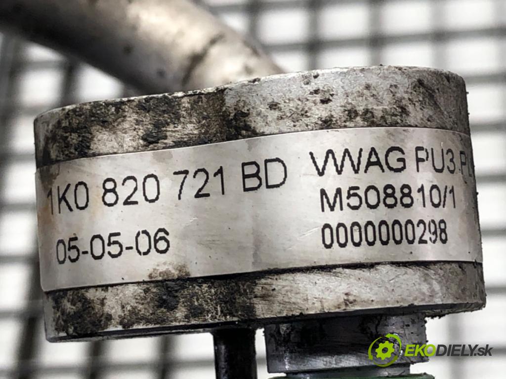 VW GOLF V liftback 2006 103 kW 2.0 TDI 1968 rúrka klimatizácie 1K0820721BD (Rúrka klimatizácie)