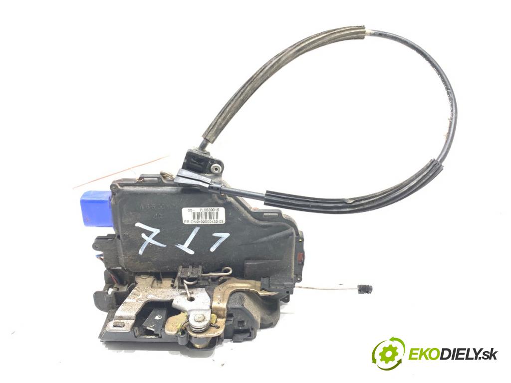 SEAT ALTEA nadwozie wielkoprzestrzenne (MPV) 2004 77 kW 1.9 TDI 1896 zámok Dvere ľavy zad 7L0839015