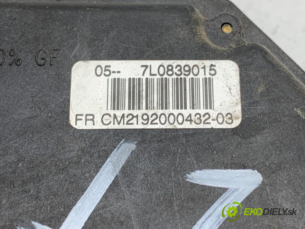 SEAT ALTEA nadwozie wielkoprzestrzenne (MPV) 2004 77 kW 1.9 TDI 1896 zámok Dvere ľavy zad 7L0839015