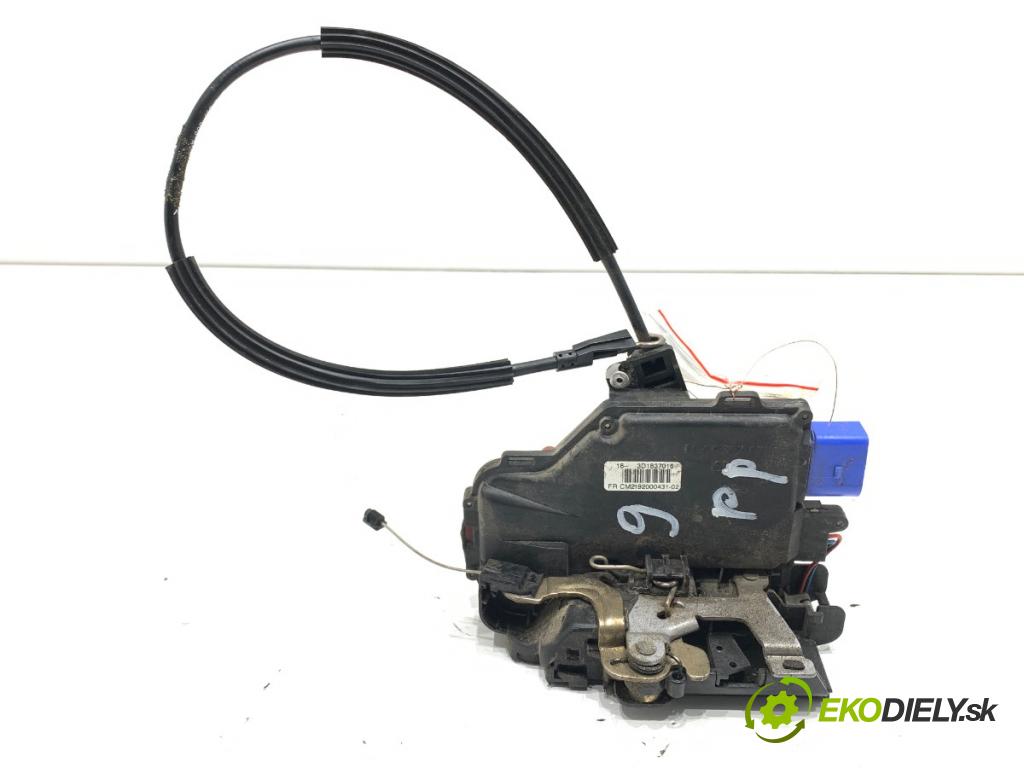 SEAT ALTEA nadwozie wielkoprzestrzenne (MPV) 2004 77 kW 1.9 TDI 1896 zámok Dvere pravy predný 3D1837016