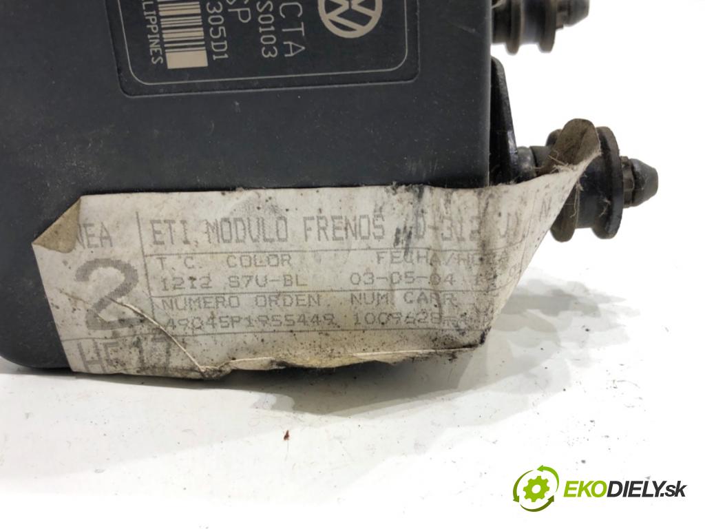 SEAT ALTEA nadwozie wielkoprzestrzenne (MPV) 2004 77 kW 1.9 TDI 1896 Pumpa ABS 1K0614517H (Pumpa ABS)