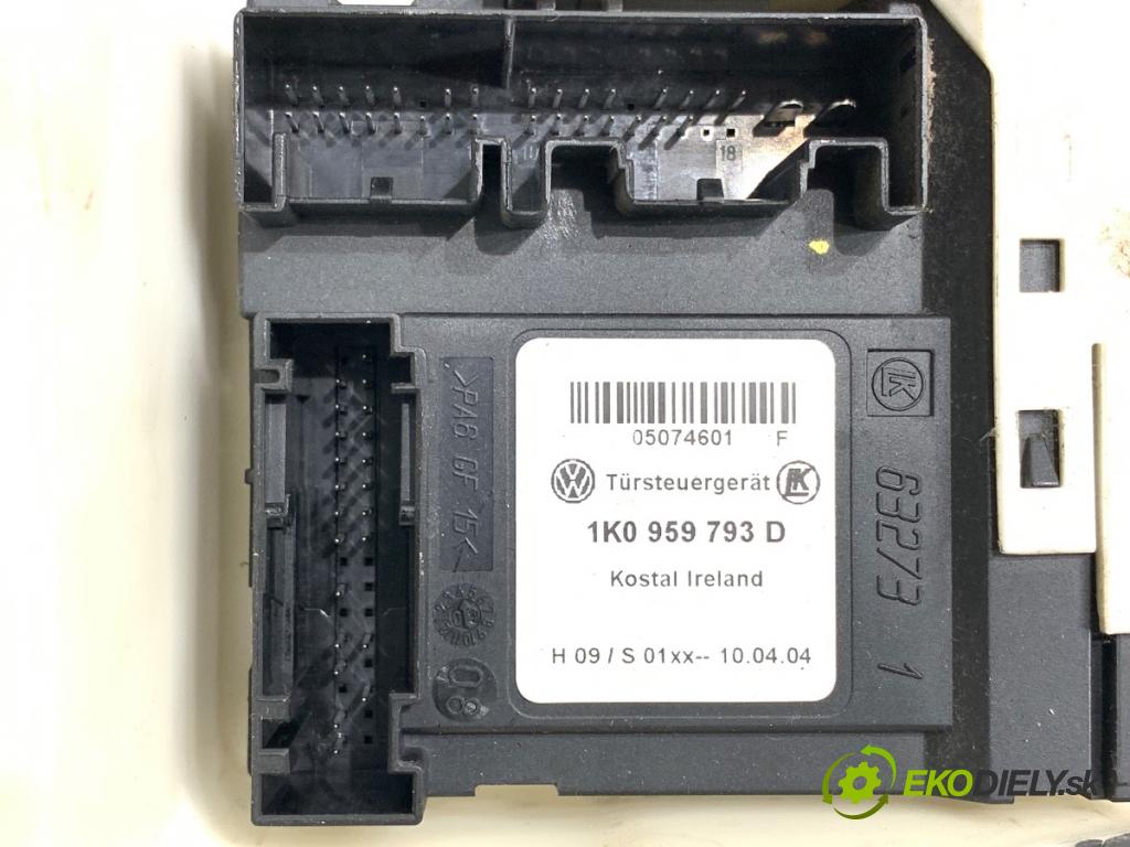 SEAT ALTEA nadwozie wielkoprzestrzenne (MPV) 2004 77 kW 1.9 TDI 1896 mechanismus okna levý přední část 5P0837401A 1K0959793D