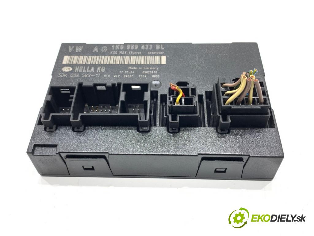 SEAT ALTEA nadwozie wielkoprzestrzenne (MPV) 2004 77 kW 1.9 TDI 1896 Modul komfortu 1K0959433BL (Modul komfortu)