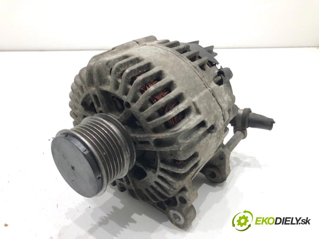 SEAT ALTEA nadwozie wielkoprzestrzenne (MPV) 2004 77 kW 1.9 TDI 1896 Alternátor 06F903023C (Alternátor)