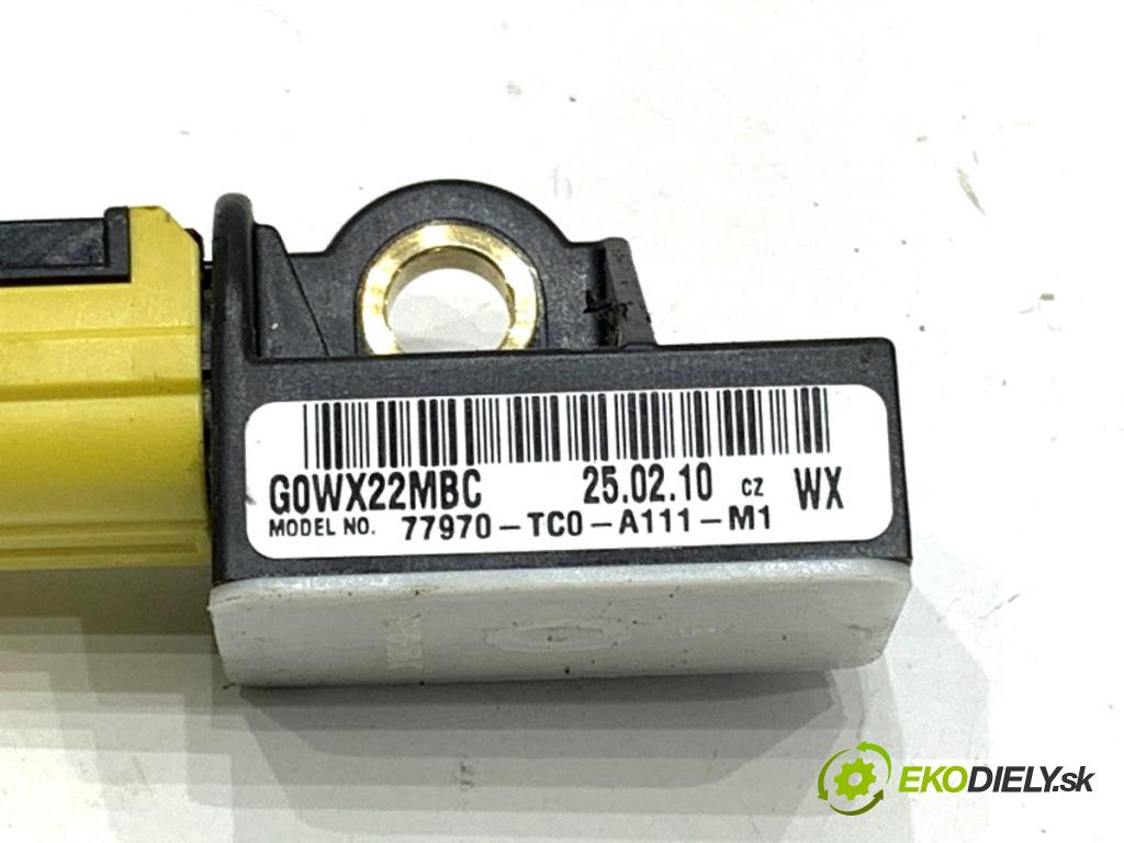 HONDA ACCORD VIII Kombi 2011 110 kW 2.2 i-DTEC (CW3) 2199 snímač nárazu 77970-TC0-A111-M1 (Snímač nárazu)