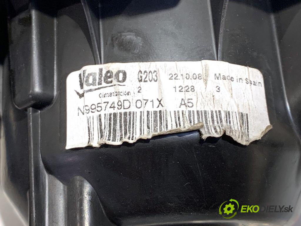 SEAT LEON II liftback 2008 75 kW 1.6 1595 ventilátor kúrenia N995749D