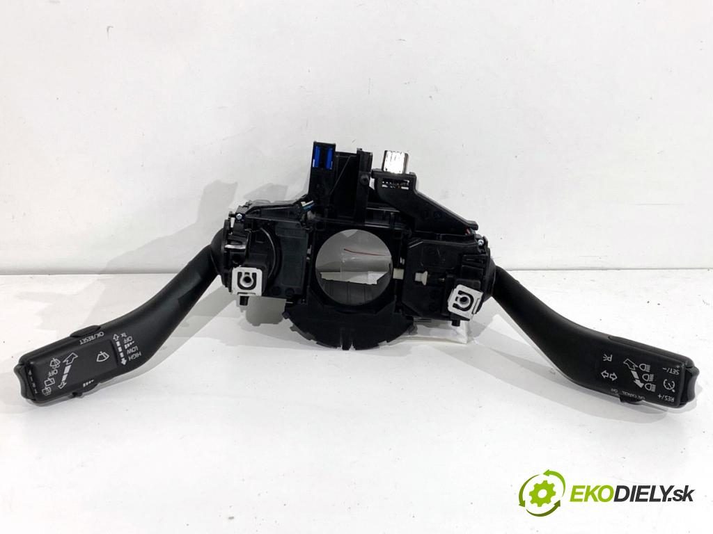 SEAT LEON II liftback 2008 75 kW 1.6 1595 Prepínač kombinovaný 1K0953513G (Prepínacie páčky pod volantom)