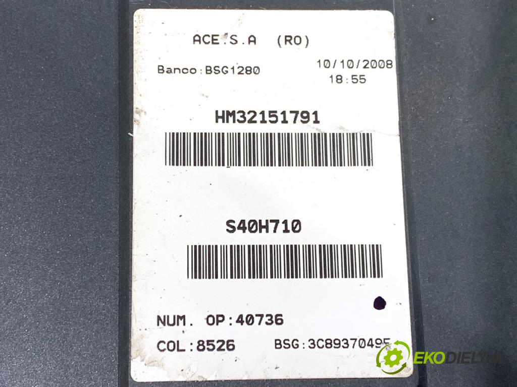 SEAT LEON II liftback 2008 75 kW 1.6 1595 Modul BORDNETZ 3C8937049P (Riadiaca jednotka ostatné)