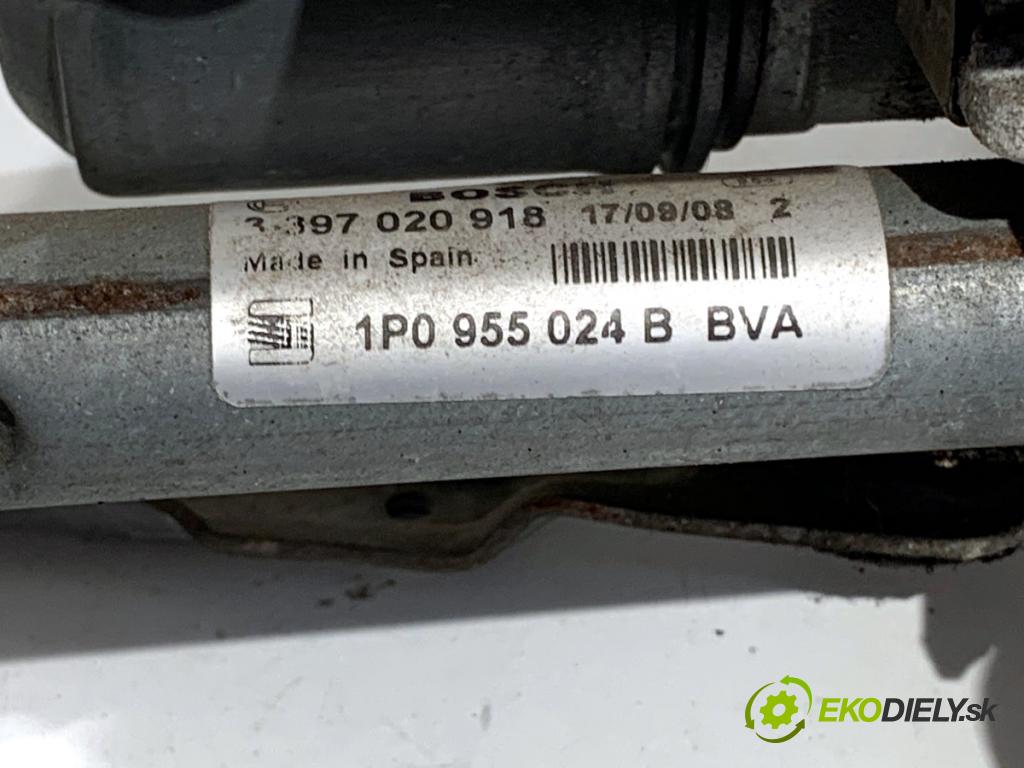 SEAT LEON II liftback 2008 75 kW 1.6 1595 Mechanizmus stieračov ľavy predný 1P0955024B