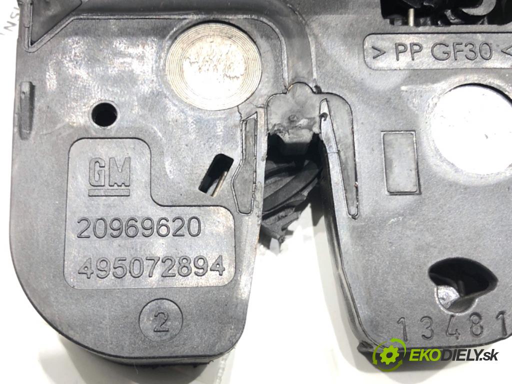 OPEL INSIGNIA A liftback 2011 118 kW 2.0 CDTI (68) 1956 zámok dverí zad 20969620