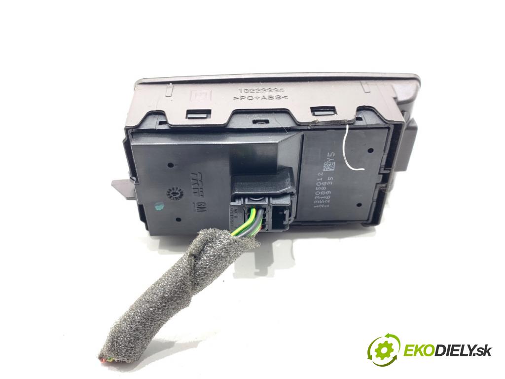 OPEL INSIGNIA A liftback 2011 118 kW 2.0 CDTI (68) 1956 Prepínač okien 13305012 (Prepínacie páčky pod volantom)