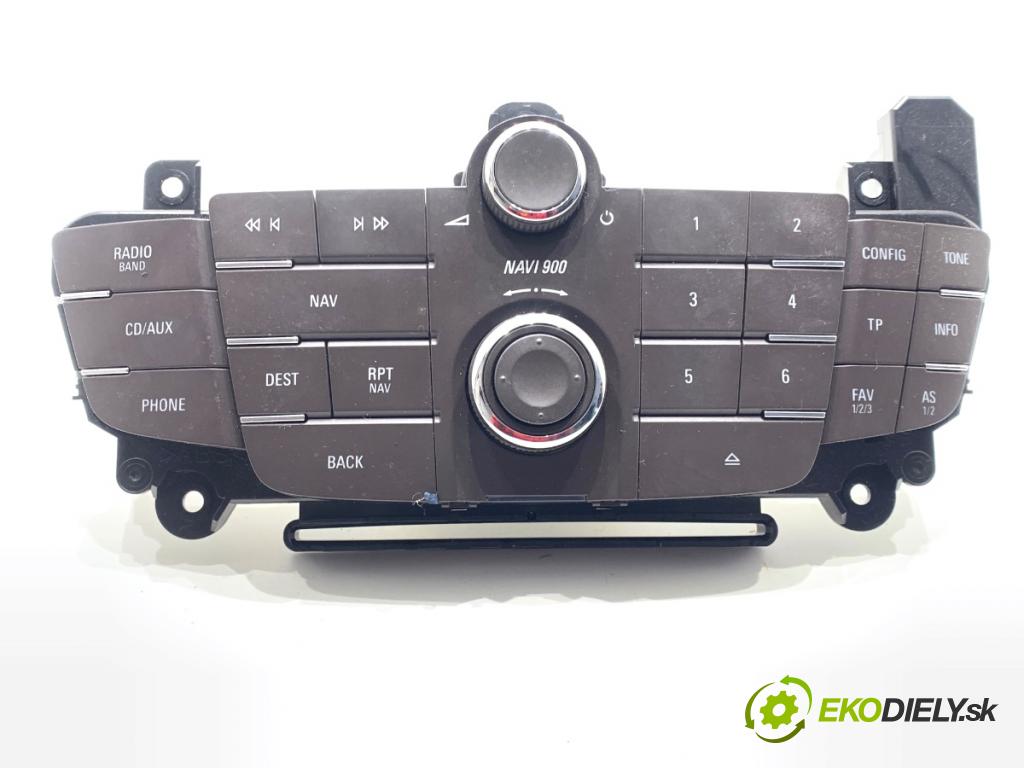 OPEL INSIGNIA A liftback 2011 118 kW 2.0 CDTI (68) 1956 Panel ovládania radia 20997891 (Prepínacie páčky pod volantom)