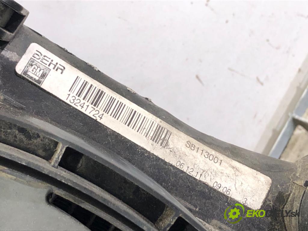 OPEL INSIGNIA A liftback 2011 118 kW 2.0 CDTI (68) 1956 chladič vody 22818551 (Vodní chladič)