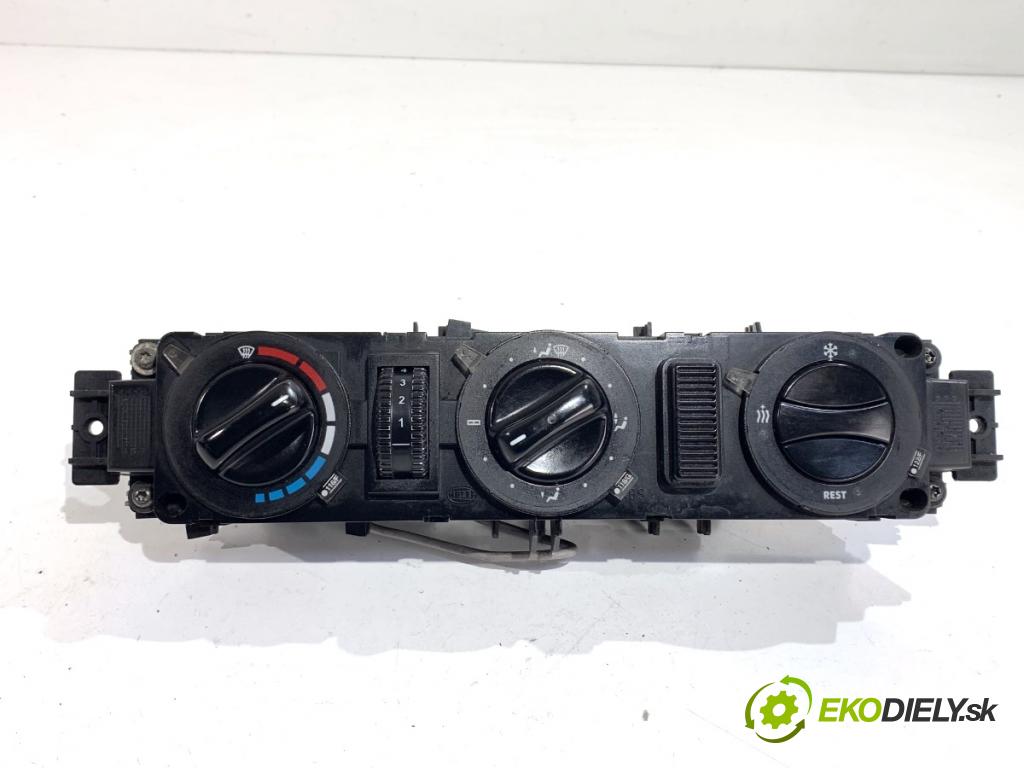 MERCEDES-BENZ W903 Autobus 2005 80 kW 211 CDI 2148 Panel ovládania kúrenia A0004463628KZ (Prepínacie páčky pod volantom)
