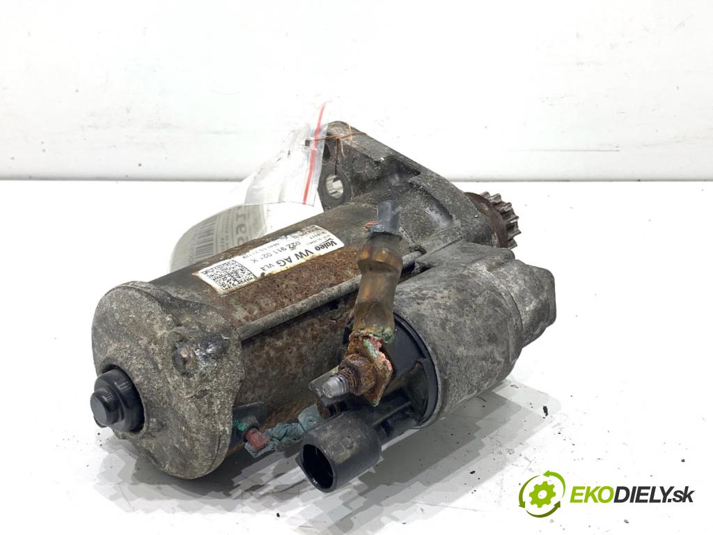 SKODA FABIA III Kombi 2017 77 kW 1.4 TDI 1422 startér 02Z911021K (Startér)