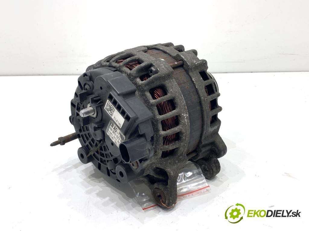 SKODA FABIA III Kombi 2017 77 kW 1.4 TDI 1422 Alternátor 04B903023B (Alternátor)