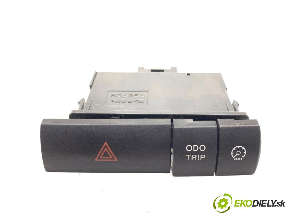 TOYOTA PRIUS II liftback 2008 57 kW 1.5 Hybrid (NHW20_) 1497 Spínač svetiel výstražných (núdzových) 758706 (Prepínacie páčky pod volantom)