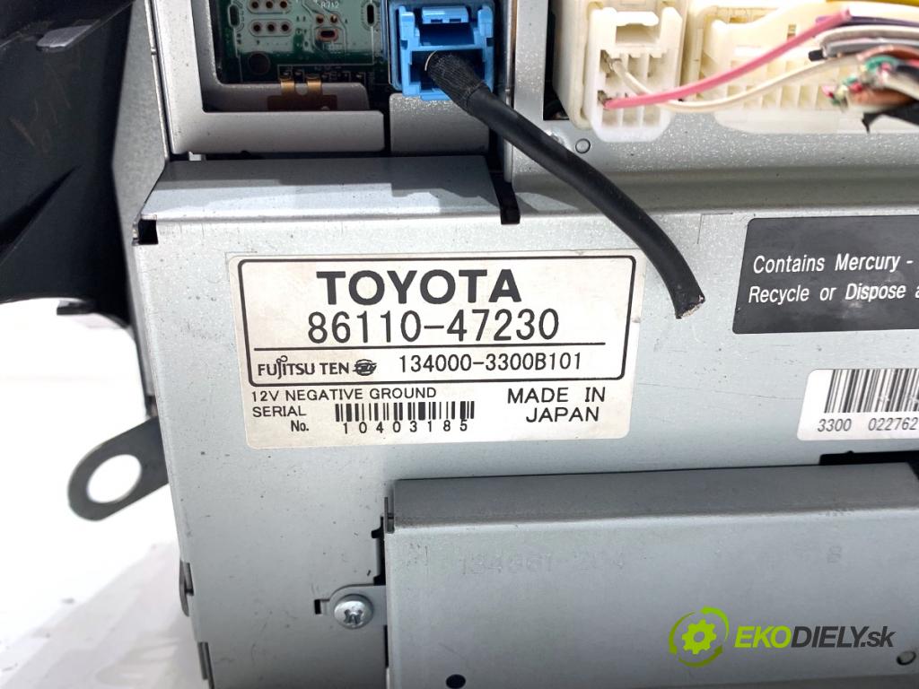 TOYOTA PRIUS II liftback 2008 57 kW 1.5 Hybrid (NHW20_) 1497 Dislpej 86110-47230 (Prístrojová doska)