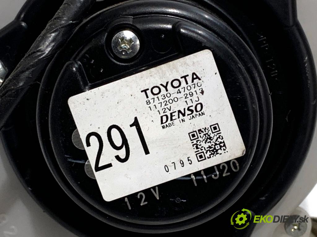 TOYOTA PRIUS II liftback 2008 57 kW 1.5 Hybrid (NHW20_) 1497 ventilátor BATERIE: 87130-47070