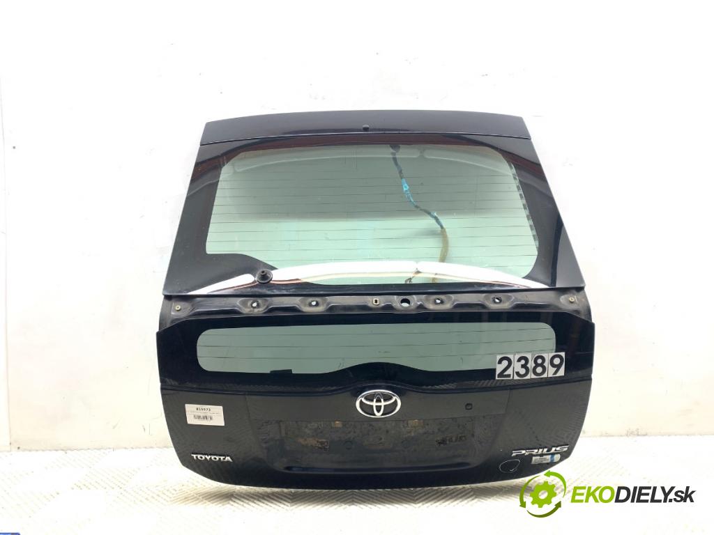 TOYOTA PRIUS II liftback 2008 57 kW 1.5 Hybrid (NHW20_) 1497 kapota zad 