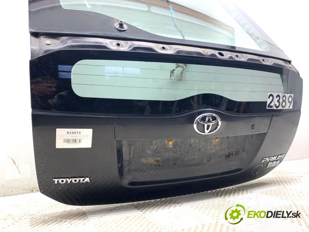 TOYOTA PRIUS II liftback 2008 57 kW 1.5 Hybrid (NHW20_) 1497 kapota zad