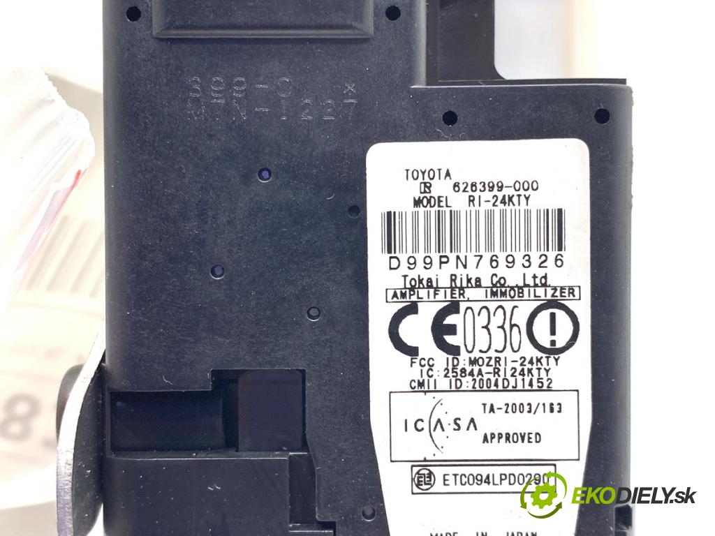 TOYOTA PRIUS II liftback 2008 57 kW 1.5 Hybrid (NHW20_) 1497 spinačka 626399-000 (Spínacia skrinka)