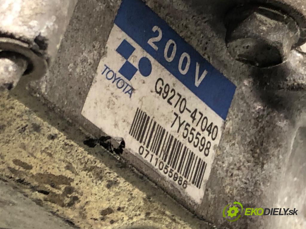 TOYOTA PRIUS II liftback 2008 57 kW 1.5 Hybrid (NHW20_) 1497 invertor INVERTOR: G9200-47121 G9270-47040