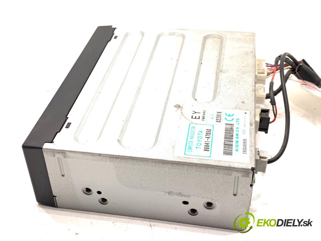 TOYOTA PRIUS II liftback 2008 57 kW 1.5 Hybrid (NHW20_) 1497 čítač navigácie 86841-47050 (Elektrosúčasti ostatné)