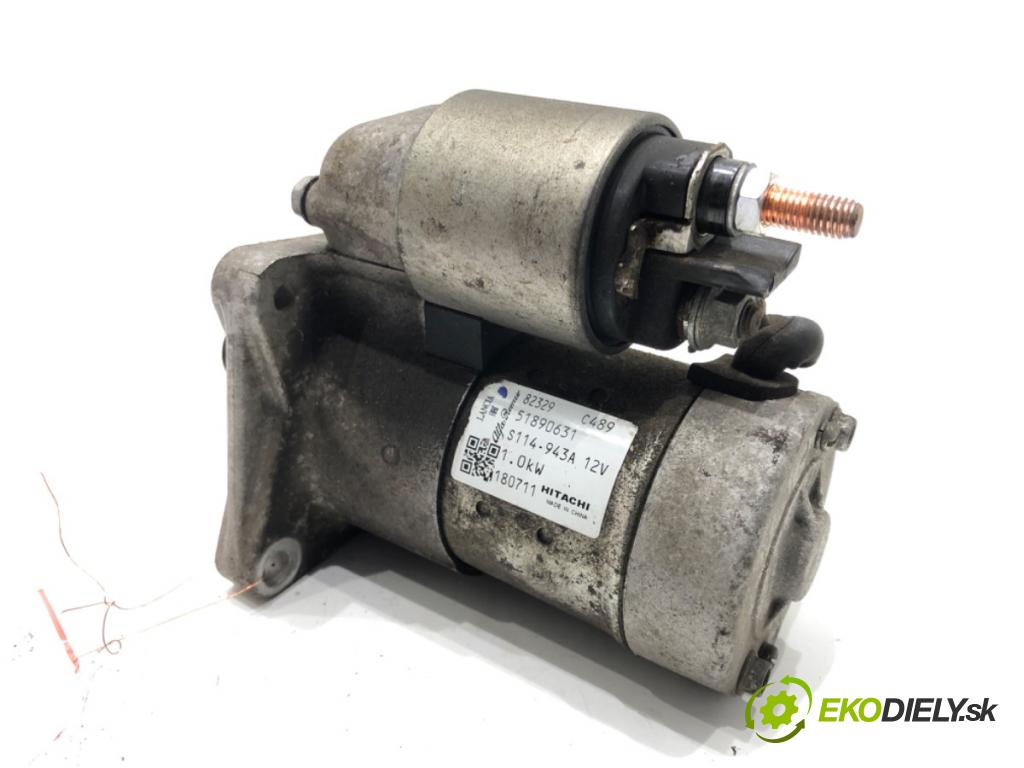 FIAT TIPO sedan 2018 70 kW 1.4 (356SXA1B) 1368 startér 51890631 (Startér)