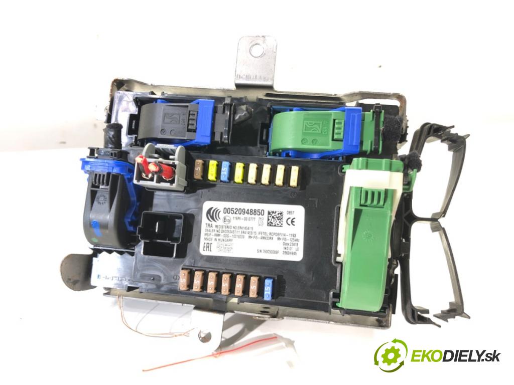 FIAT TIPO sedan 2018 70 kW 1.4 (356SXA1B) 1368 modul BSI 00520948850 (Pojistková skříňka)
