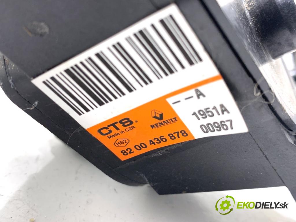 RENAULT KANGOO II nadwozie wielkoprzestrzenne (MPV) 2021 85 kW 1.5 dCi 115 (KW17) 1461 Potenciometer plynu 8200436878 (Potenciometer plynového pedálu)