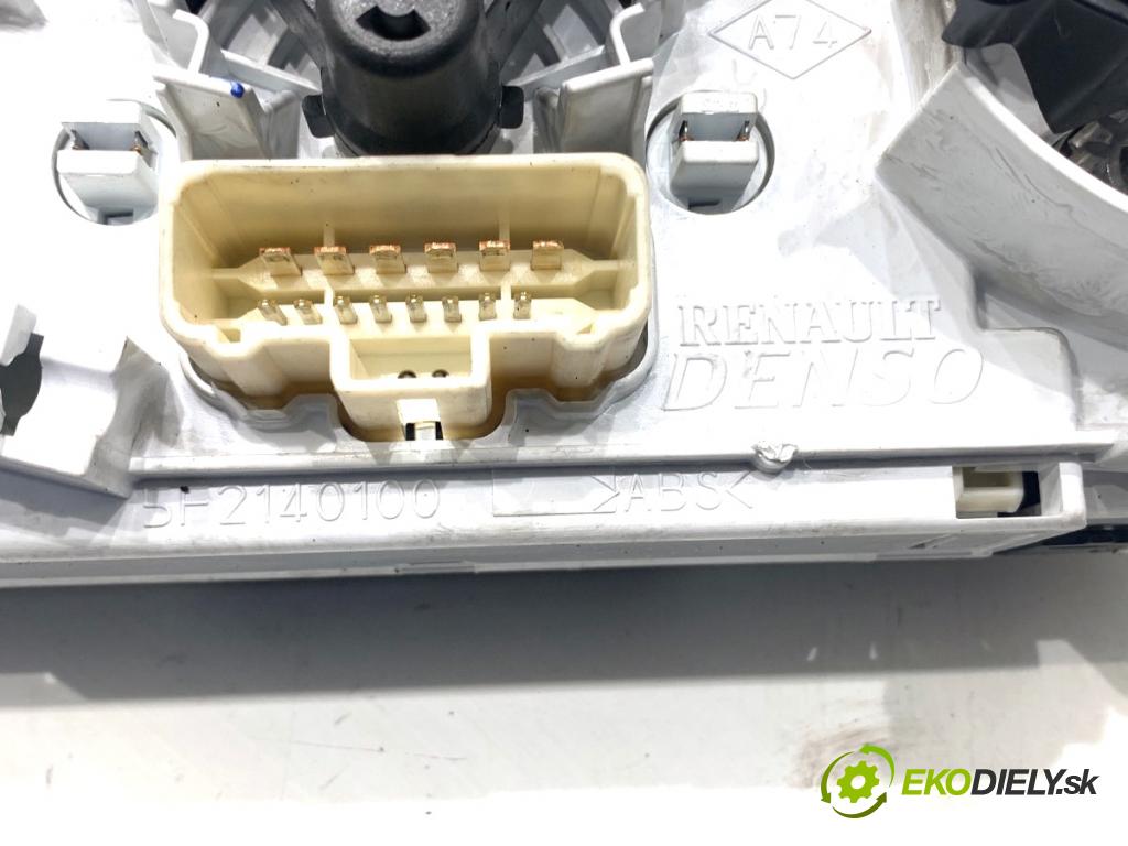 RENAULT KANGOO II nadwozie wielkoprzestrzenne (MPV) 2021 85 kW 1.5 dCi 115 (KW17) 1461 Panel ovládania kúrenia 5F2140100 (Prepínacie páčky pod volantom)