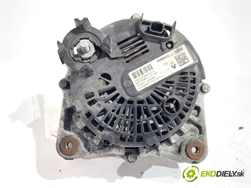 RENAULT KANGOO II nadwozie wielkoprzestrzenne (MPV) 2021 85 kW 1.5 dCi 115 (KW17) 1461 Alternátor 231007536R (Alternátor)