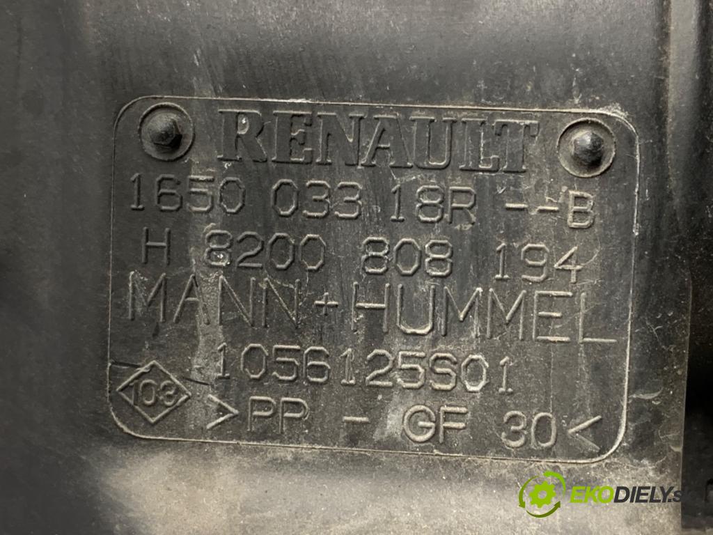 RENAULT KANGOO II nadwozie wielkoprzestrzenne (MPV) 2021 85 kW 1.5 dCi 115 (KW17) 1461 Obal filtra vzduchu 165003318R (Obal vzduchového filtra)