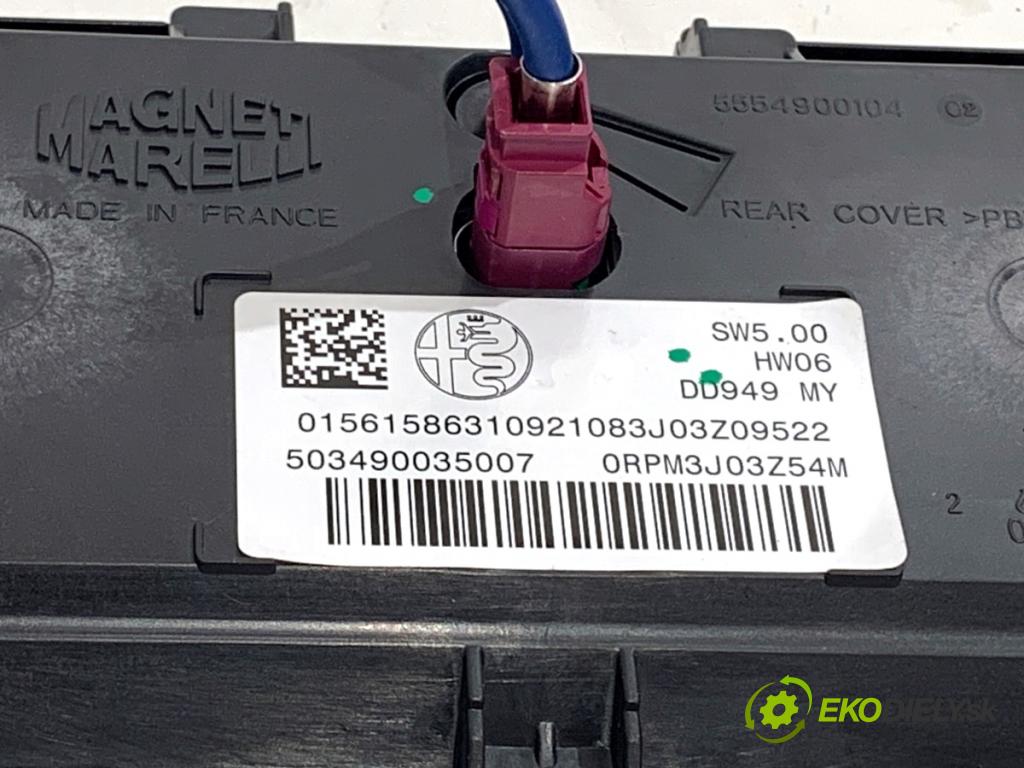 ALFA ROMEO STELVIO SUV 2022 206 kW 2.0 Q4 (949.AXA2A) 1995 Dislpej 503490035007 (Prístrojová doska)