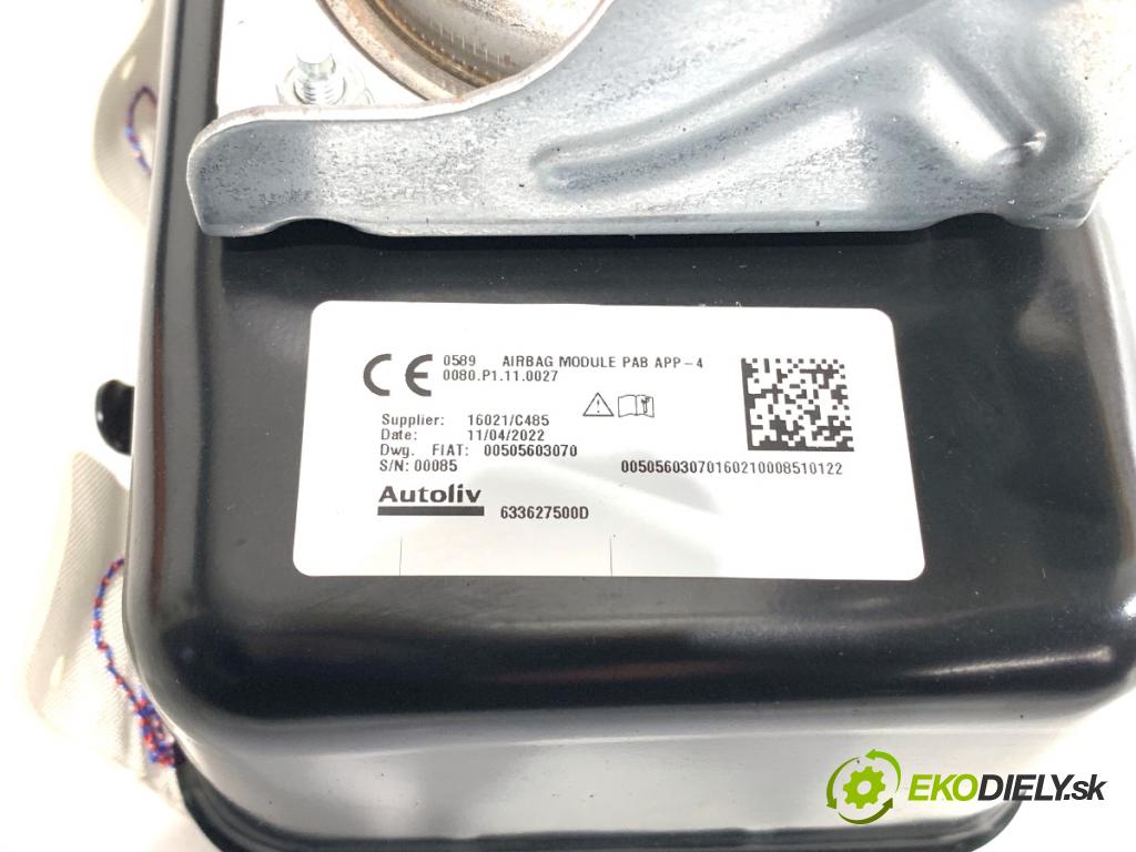 ALFA ROMEO STELVIO SUV 2022 206 kW 2.0 Q4 (949.AXA2A) 1995 AirBag spolujazdca 00505603070 (Airbag)