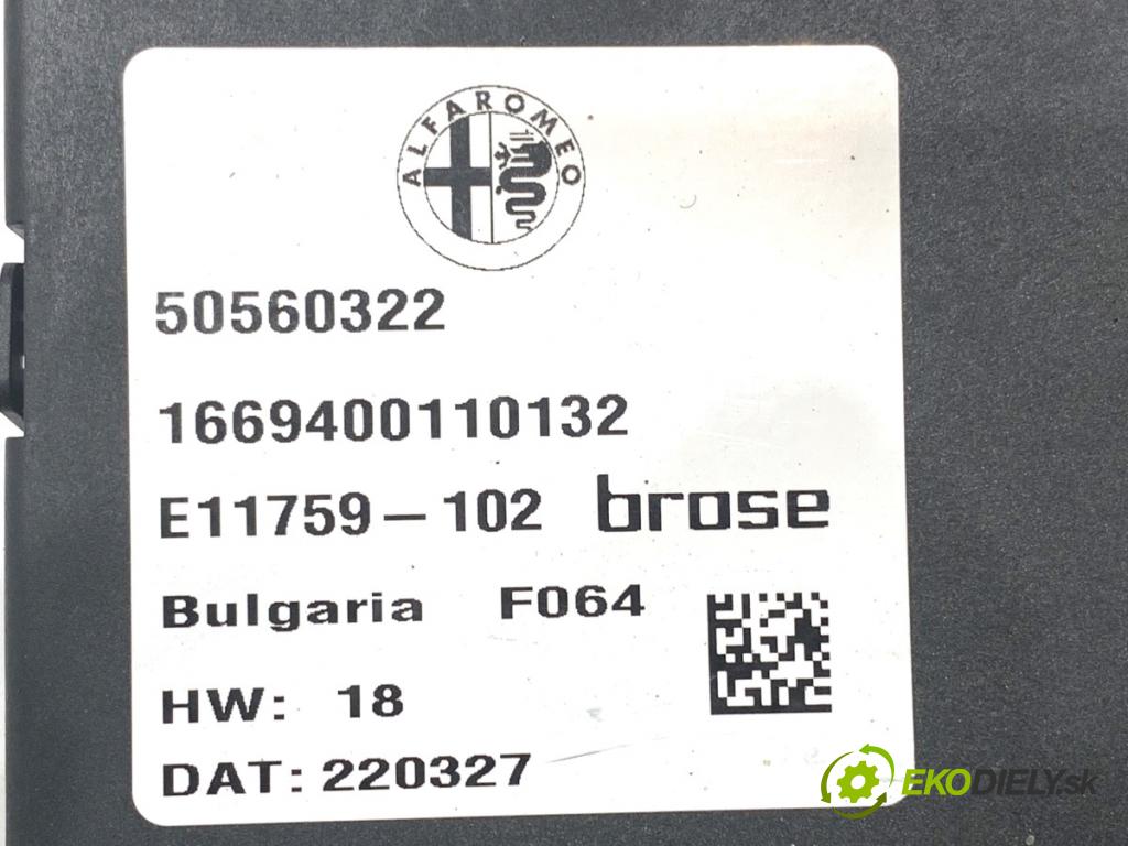 ALFA ROMEO STELVIO SUV 2022 206 kW 2.0 Q4 (949.AXA2A) 1995 Modul BCM 50560322 (Riadiaca jednotka ostatné)