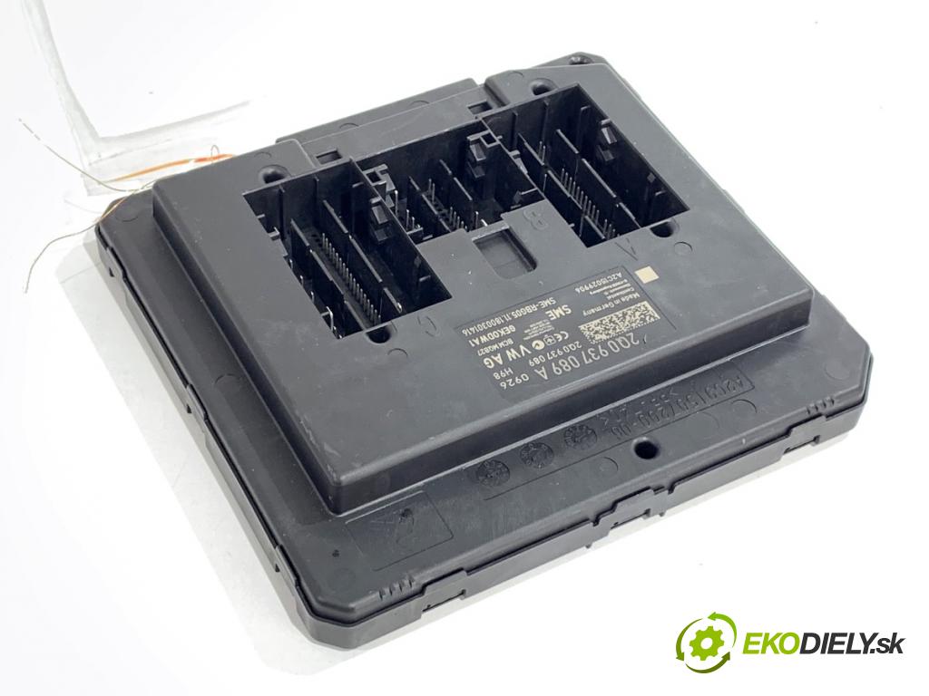 SKODA RAPID liftback 2018 70 kW 1.0 TSI 999 Modul komfortu 2Q0937089A (Modul komfortu)