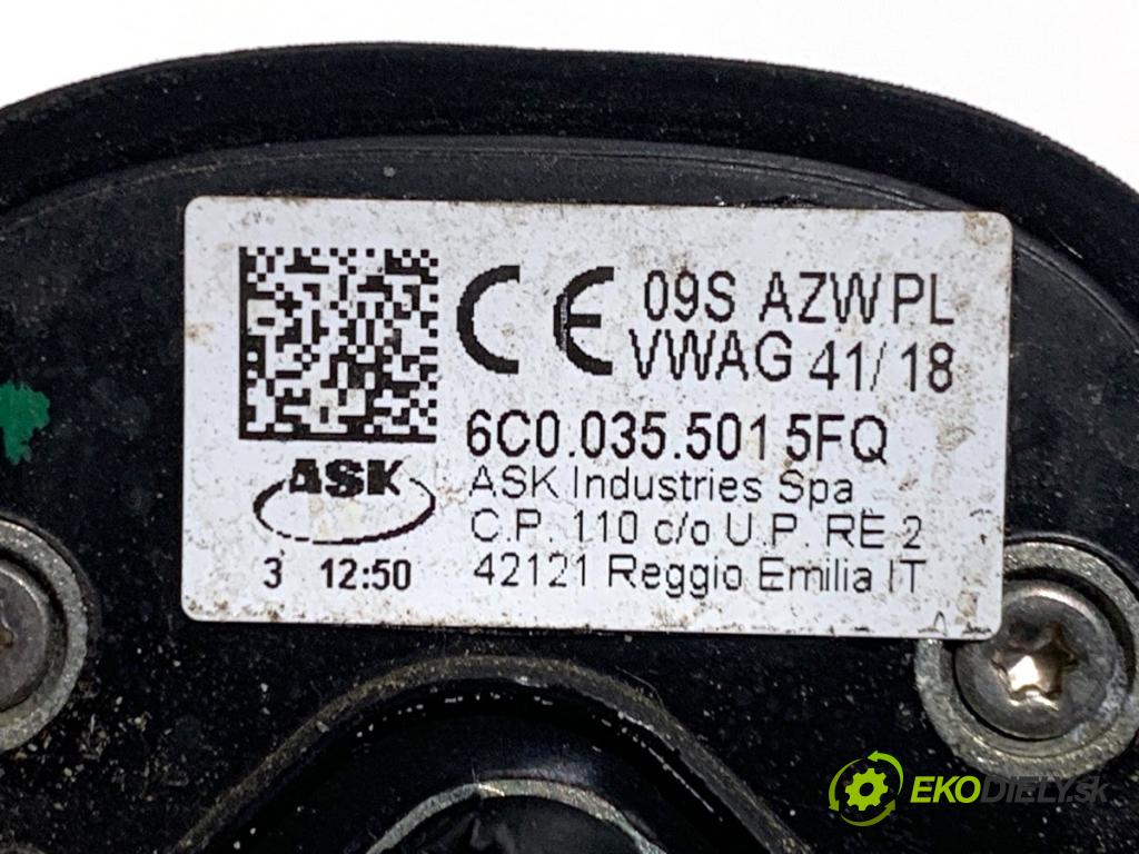 SKODA RAPID liftback 2018 70 kW 1.0 TSI 999 ANTENA 6C0035501