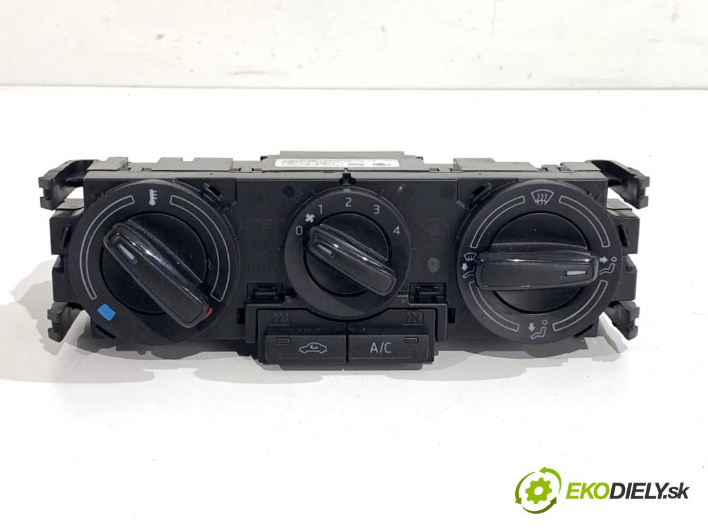 SKODA RAPID liftback 2018 70 kW 1.0 TSI 999 Panel ovládania kúrenia 5JA820045C (Prepínacie páčky pod volantom)
