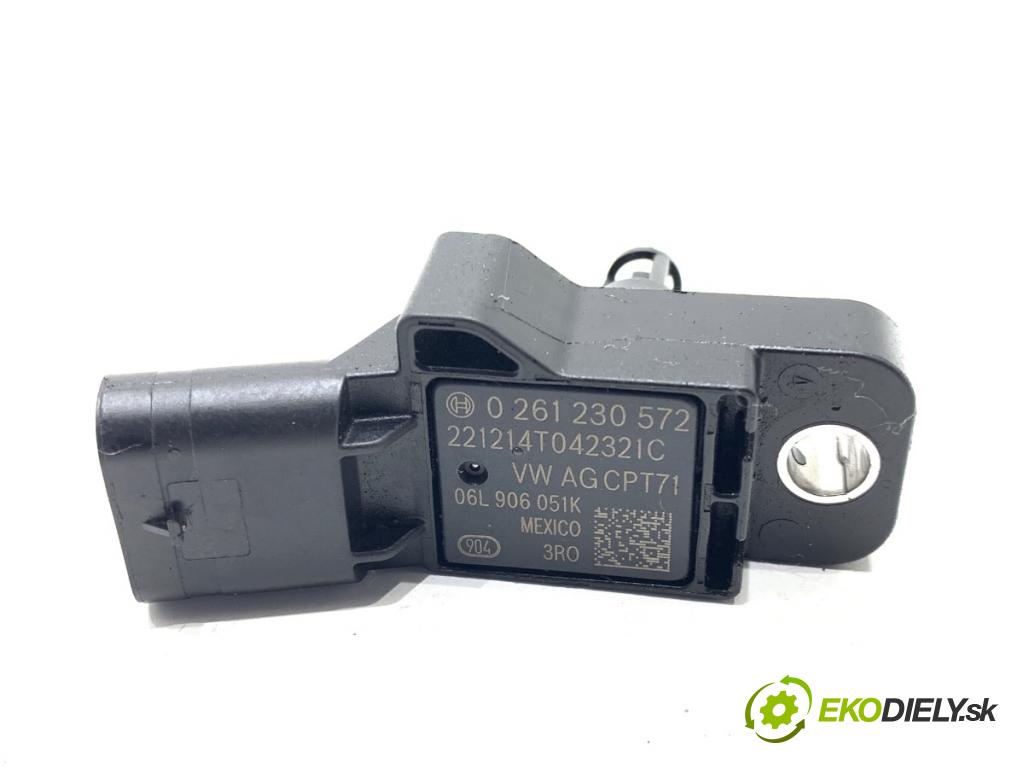 VW TOURAN nadwozie wielkoprzestrzenne (MPV) 2017 132 kW 1.8 TSI 1798 Snímač tlaku 039906051R (Snímač tlaku)