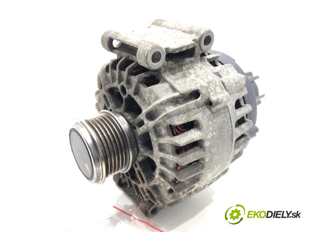 VW TOURAN nadwozie wielkoprzestrzenne (MPV) 2017 132 kW 1.8 TSI 1798 Alternátor 06K903015B (Alternátor)