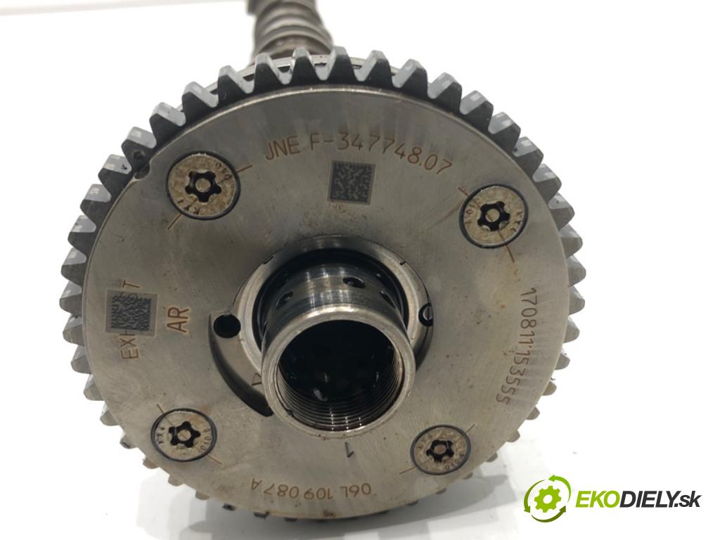 VW TOURAN nadwozie wielkoprzestrzenne (MPV) 2017 132 kW 1.8 TSI 1798 vačka (vačkový hriadeľ) 06K109247D (Vačkový hriadeľ)