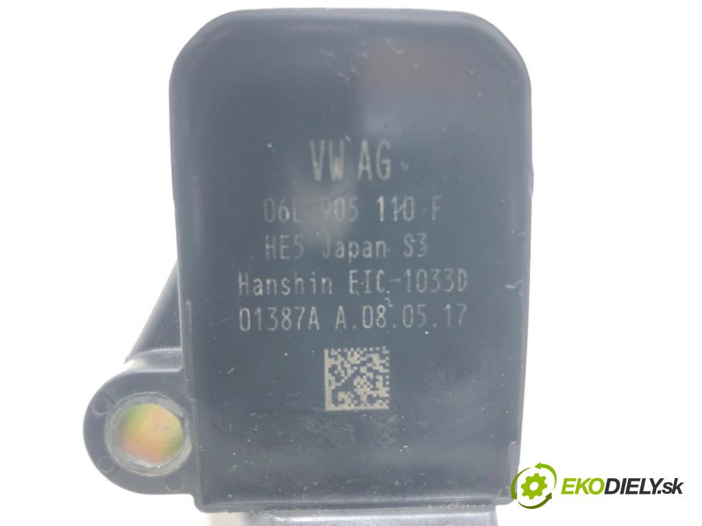 VW TOURAN nadwozie wielkoprzestrzenne (MPV) 2017 132 kW 1.8 TSI 1798 Cievka zapaľovacia 06L905110F (Zapaľovacia cievka)