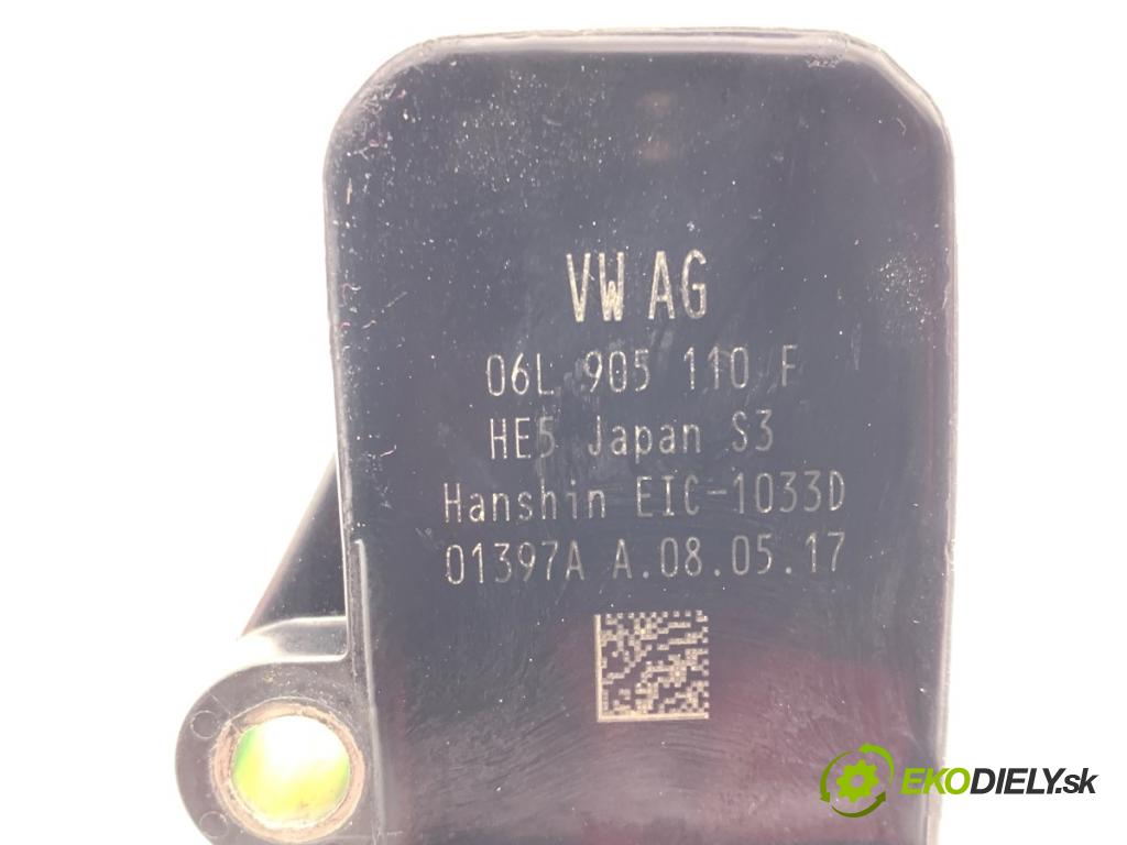 VW TOURAN nadwozie wielkoprzestrzenne (MPV) 2017 132 kW 1.8 TSI 1798 Cievka zapaľovacia 06L905110F (Zapaľovacia cievka)