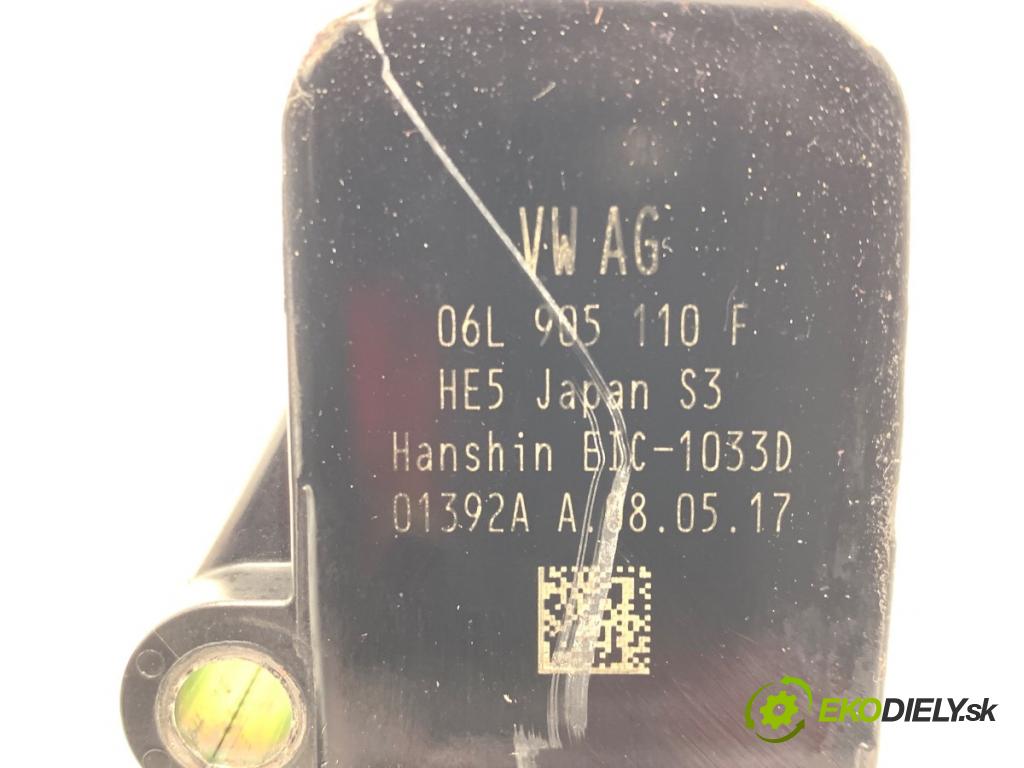 VW TOURAN nadwozie wielkoprzestrzenne (MPV) 2017 132 kW 1.8 TSI 1798 Cievka zapaľovacia 06L905110F (Zapaľovacia cievka)