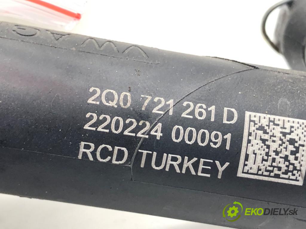 SKODA KAMIQ SUV 2024 85 kW 1.0 TSI 999 Spojkový valec pumpa spojky 2Q0721261D (Spojkový valec)