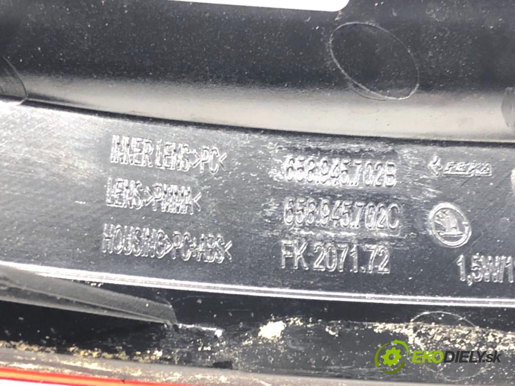 SKODA KAMIQ SUV 2024 85 kW 1.0 TSI 999 Svetlo nárazníka pravy zad 658945702B