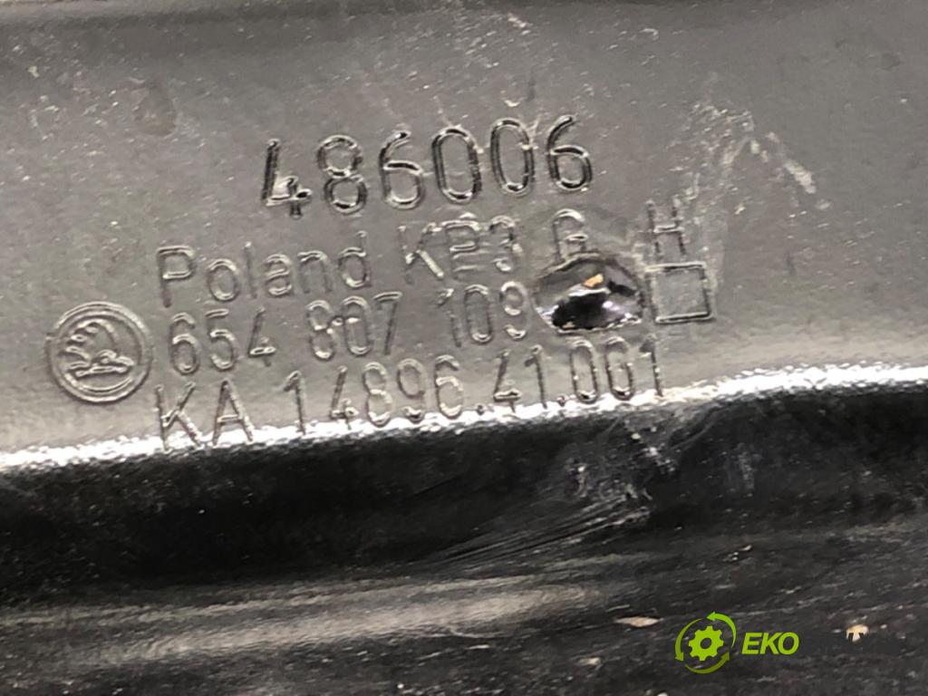 SKODA KAMIQ SUV 2024 85 kW 1.0 TSI 999 výztuha nárazníka přední část 654807109 (Přední výztuha)